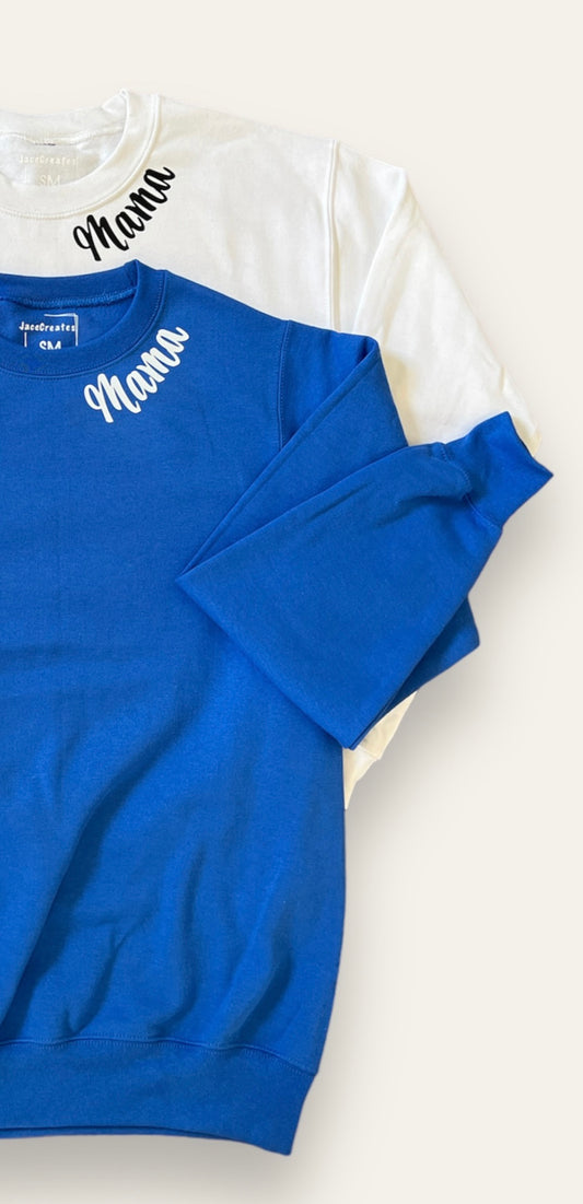 Mama, crewneck