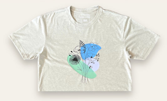 Abstract Flowers, T-Shirt